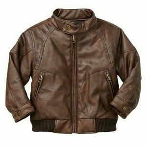 Stylist and very smart GAP brown leather jacket😍